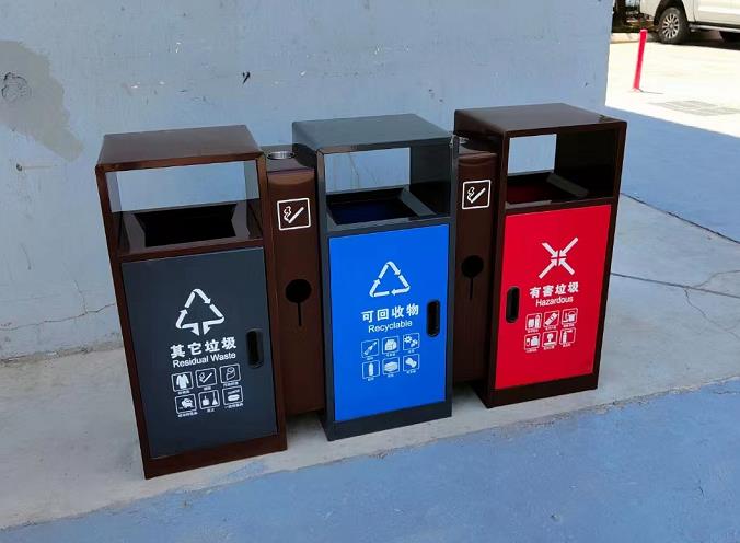 三分類垃圾分類桶 三分類垃圾分類桶
