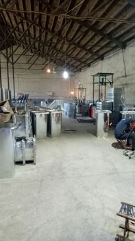 鐵垃圾桶果皮箱生產線